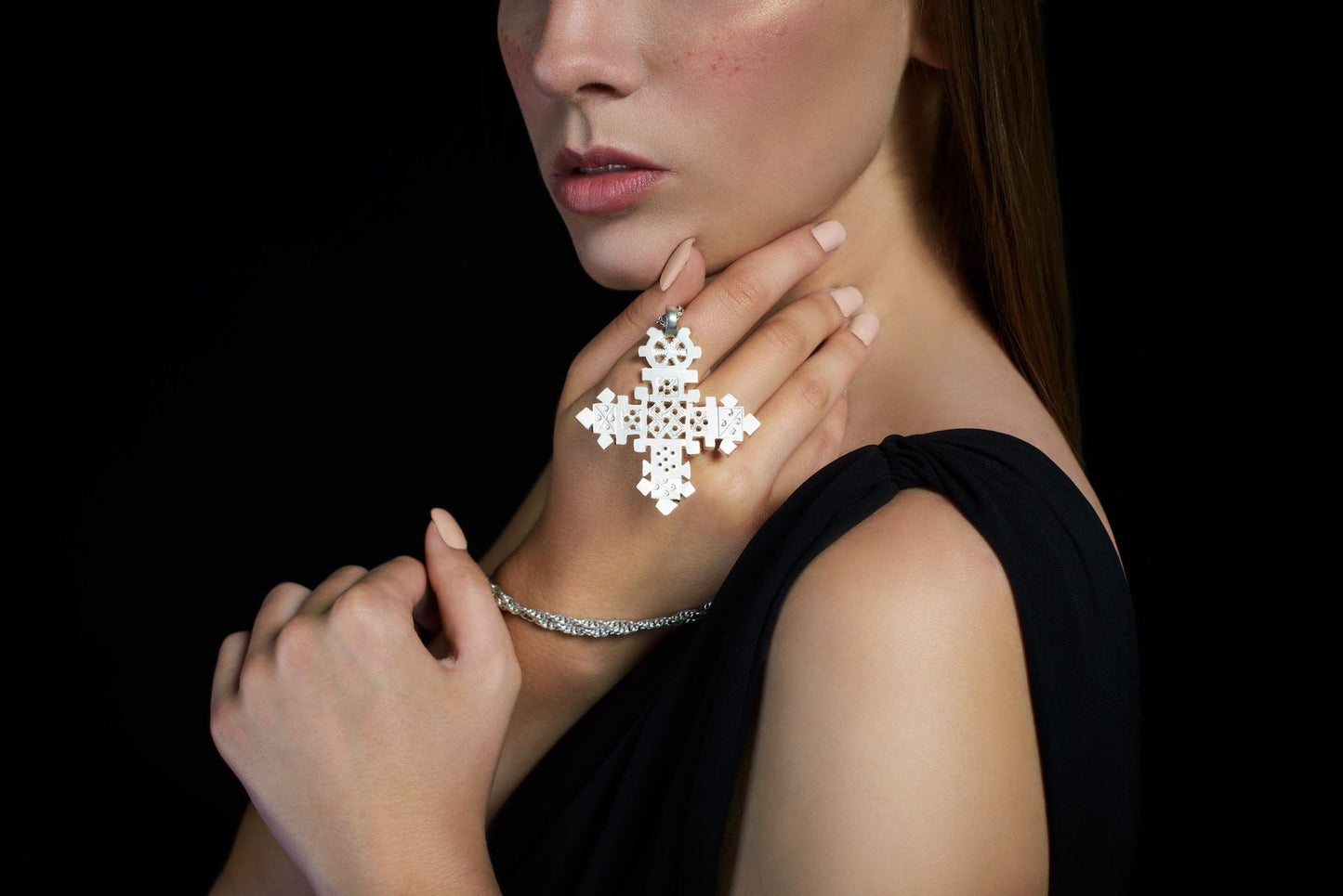 Crystal Sterling Silver